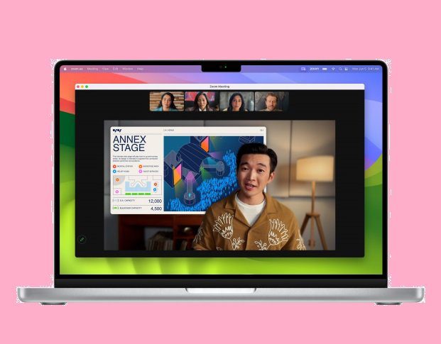 What's New in macOS Sonoma apple 1 macOS Sonoma Video conference Feature