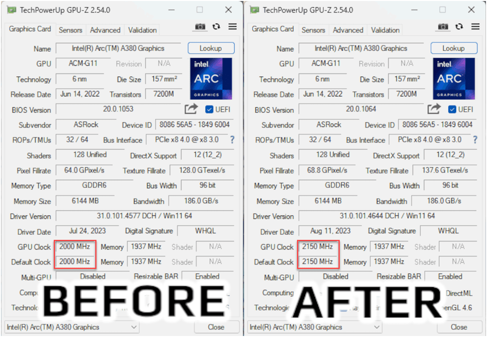Supercharging Graphics: Intel Arc A380 Firmware Enhancement image source neowin Intel Arc A380 Graphics Card