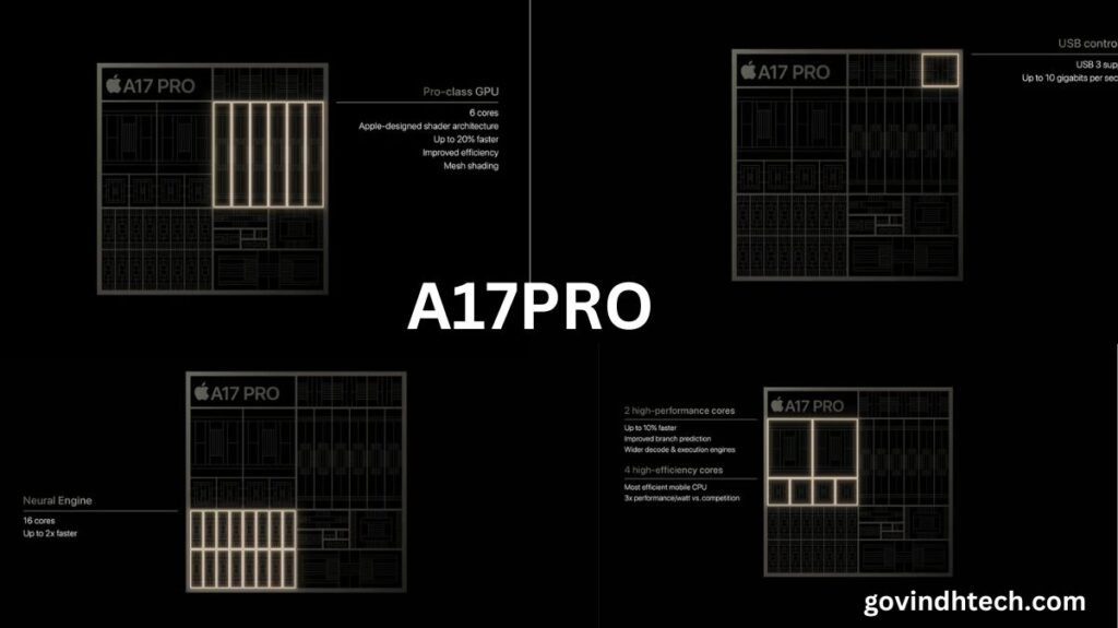 Apple's A17 Pro processor enables mobile gaming A17PRO A17 Pro