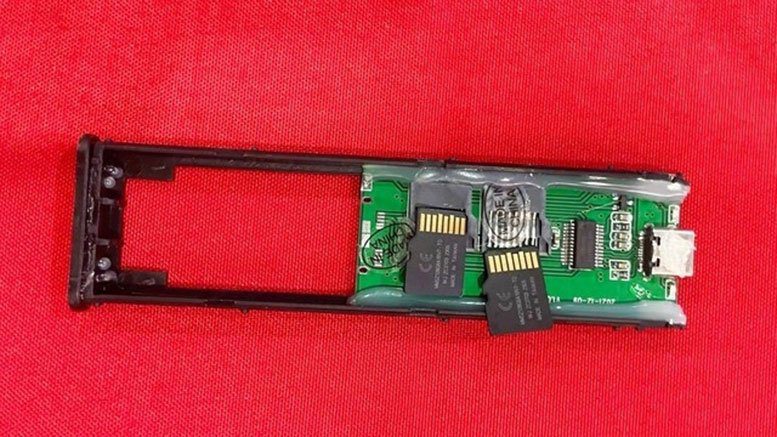 External Bogus M.2 NVMe SSD With MicroSD secrets M.2 NVMe SSD With MicroSD