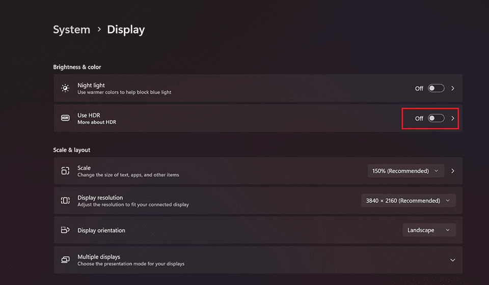 Nvidia has announced RTX video HDR technology for SDR image 73 NVIDIA RTX Video HDR Display Settings