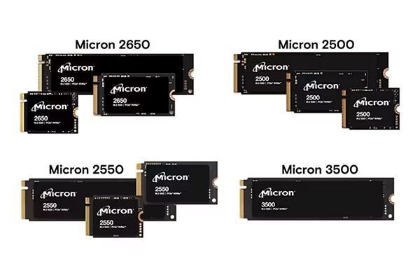 Micron client SSD portfolio