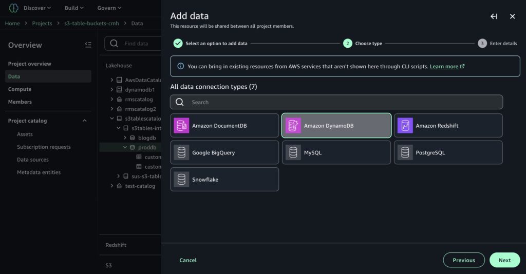 Query editor to link S3 Tables and DynamoDB data Query editor to link S3 Tables and DynamoDB data